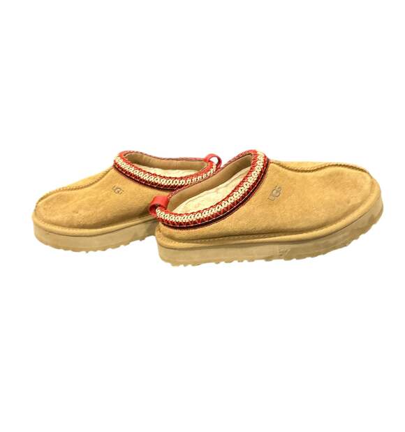 Kids Ugg tazz slippers in chestnut size 1 - Picture 3 of 6